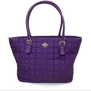 {kate spade} Quilted Nylon Tote